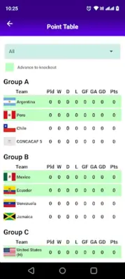 Copa 2024 android App screenshot 1